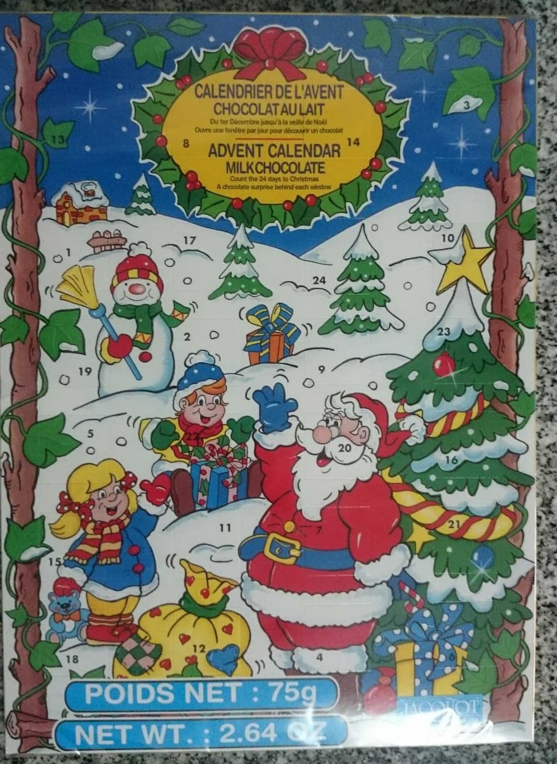 Jacquot Calendário do Advento packshot