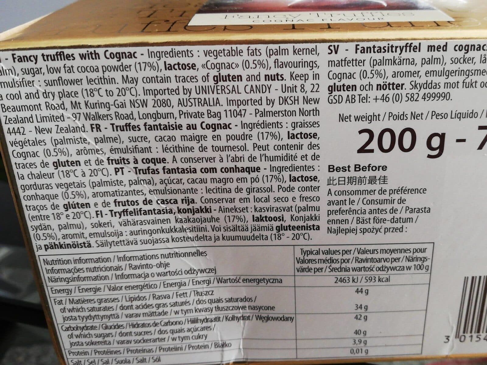 Jacques Truffes packshot