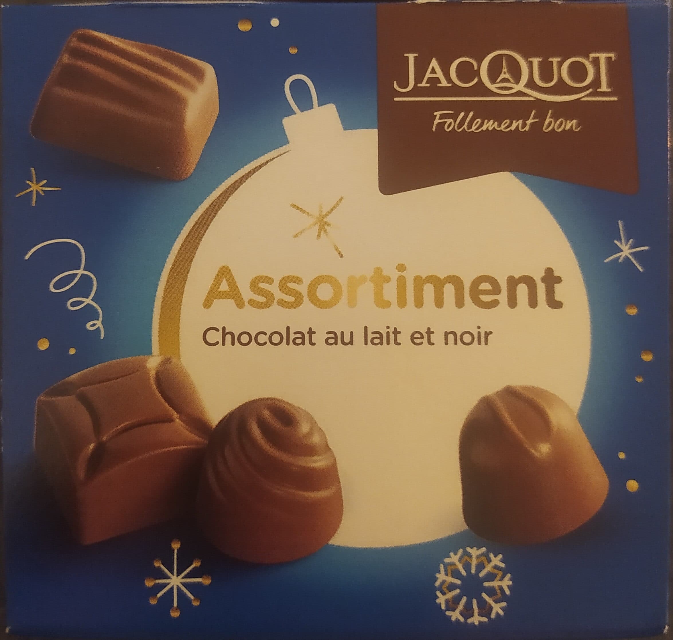 Jacquot Assortiment chocolat au lait et noir packshot