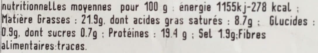 Guyader Saucisson Cuit à l'Ail Fumé Label Rouge packshot
