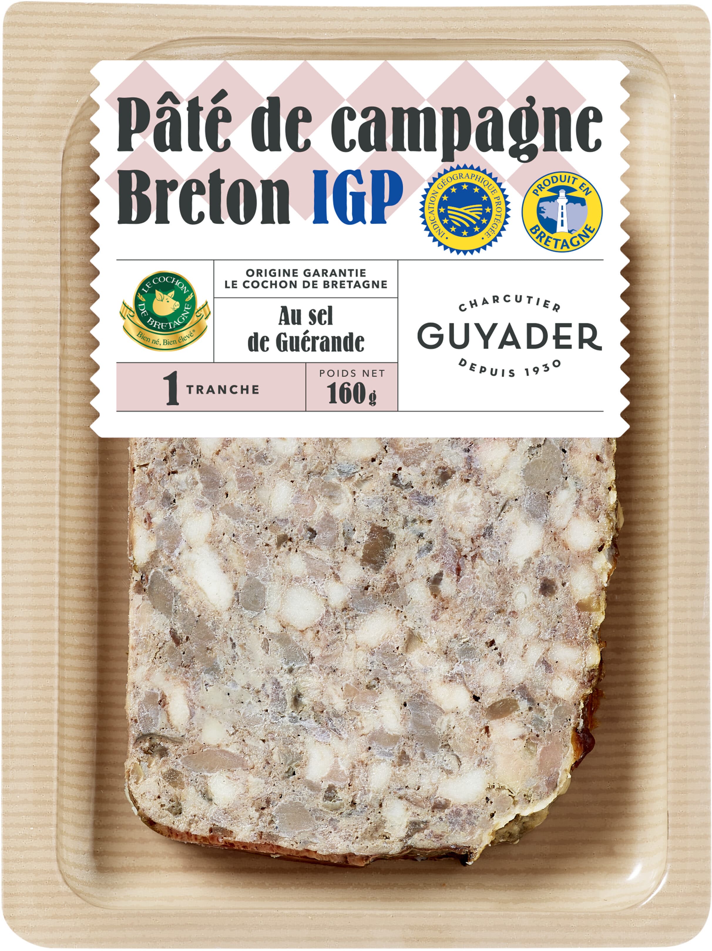 Guyader « 1930 » le pâté de campagne breton packshot