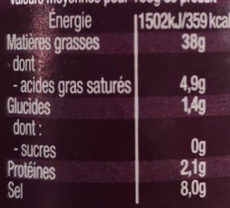 Tramier Olives noires entières à la Grecque 250g packshot