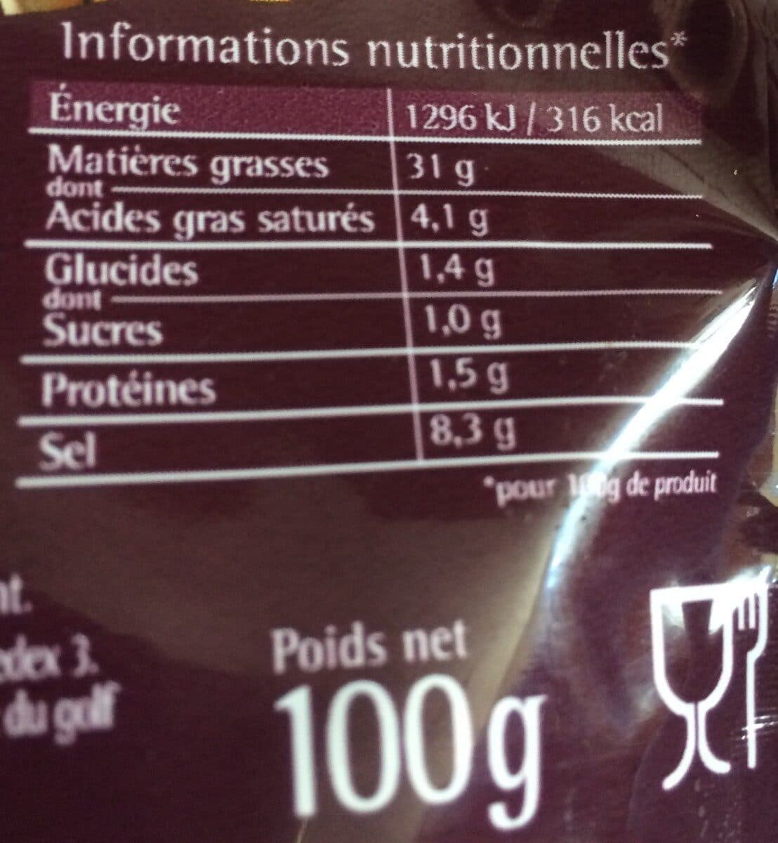 Tramier Olives noires à la grecque dénoyautées packshot