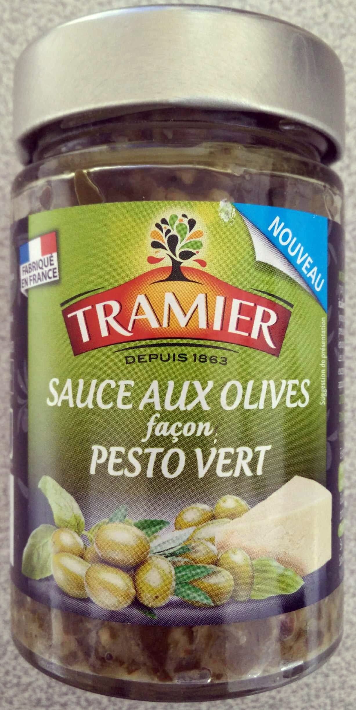 Tramier Sauce aux olives façon pesto vert packshot