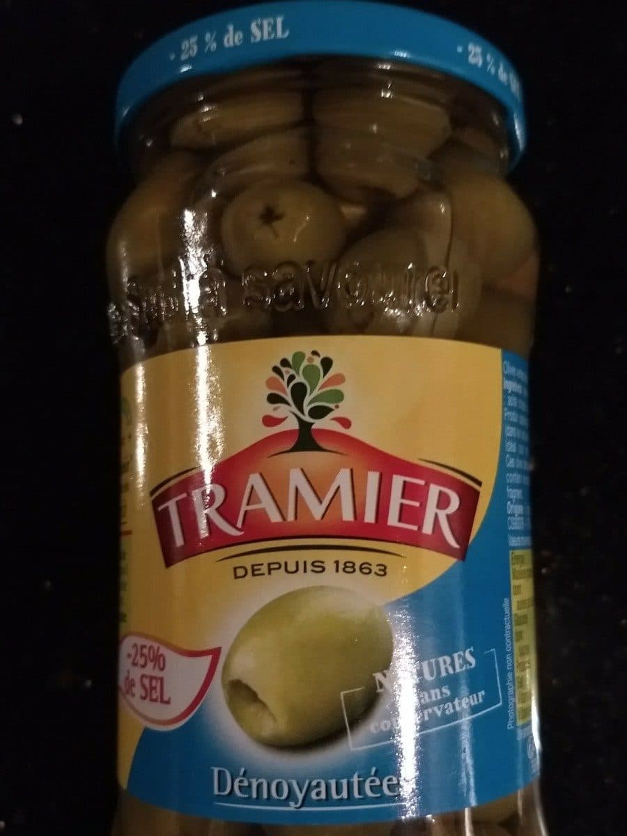 Tramier Olives Vertes Dénoyautées packshot