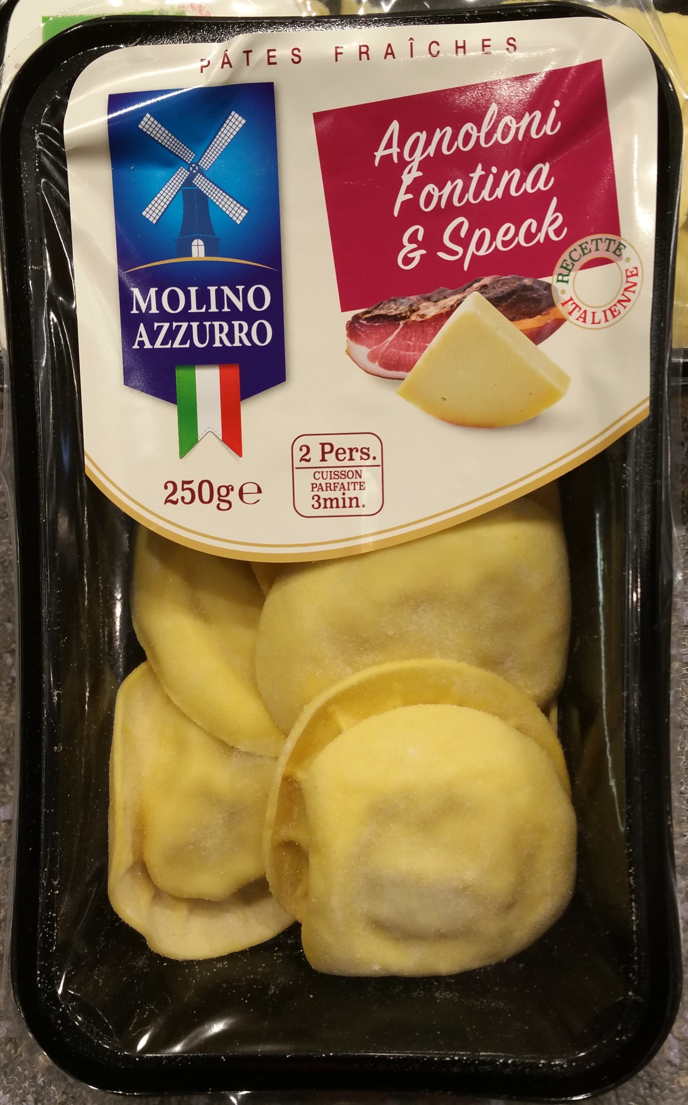 Molino Azzurro Agnoloni Fontina & Speck packshot