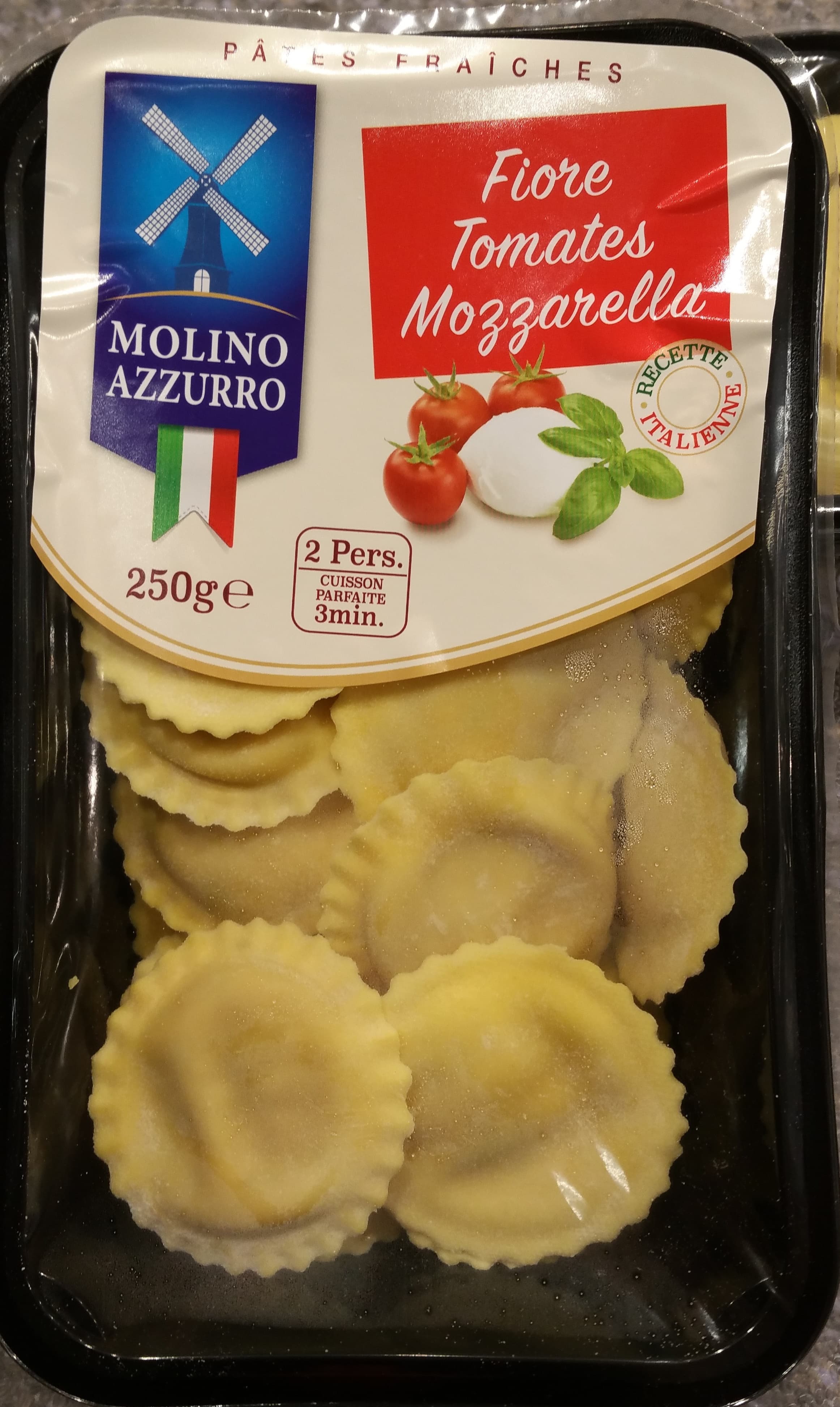 Molino Azzurro Fiore Tomates Mozzarella packshot