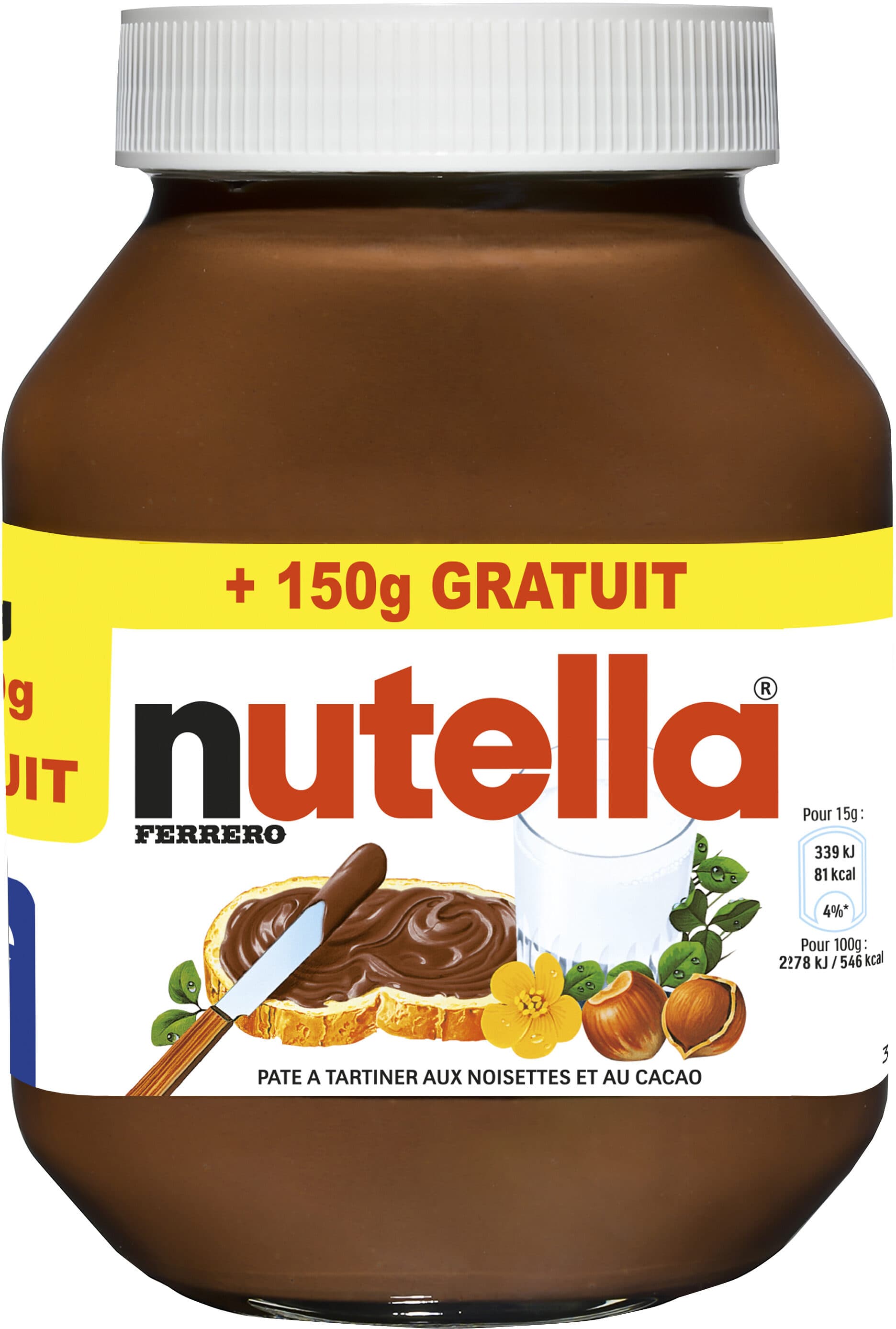 Ferrero Nutella packshot