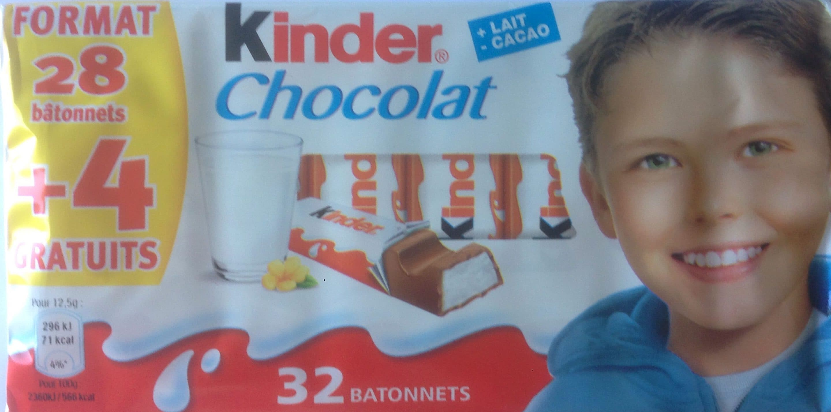 Kinder Chocolat packshot