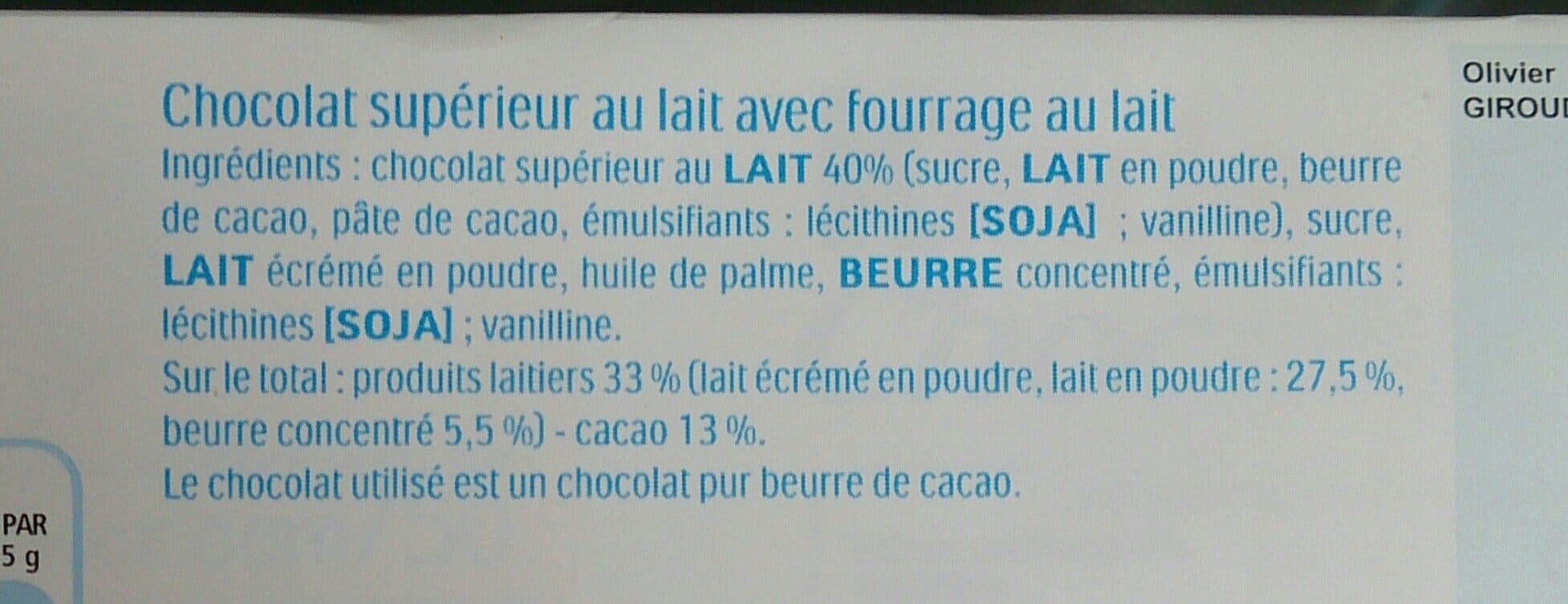 Ferrero Kinder chocolat t12 x3 lot de 36 batonnets packshot
