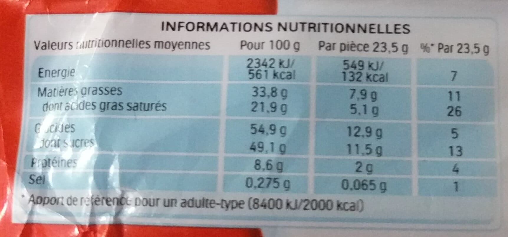 Ferrero Barre céréalière enrobée de chocolat au lait packshot