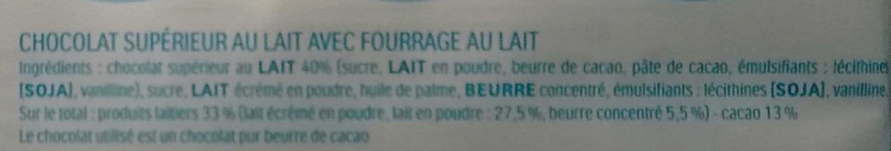 Ferrero Chocolat supérieur au lait avec fourrage au lait packshot