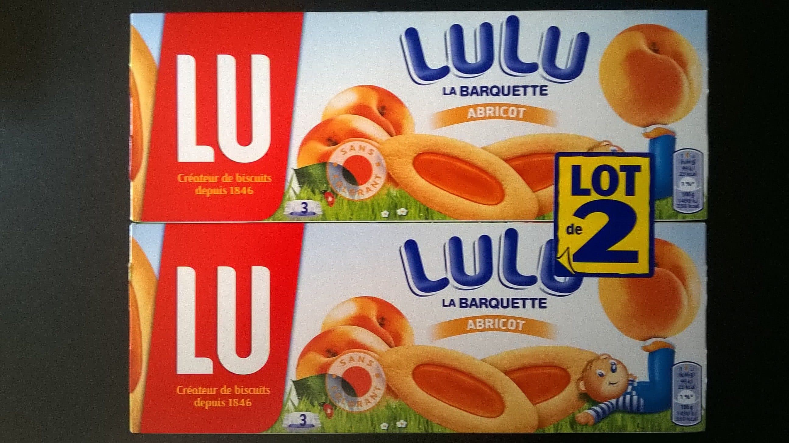 Lu Lulu la Barquette Abricot packshot