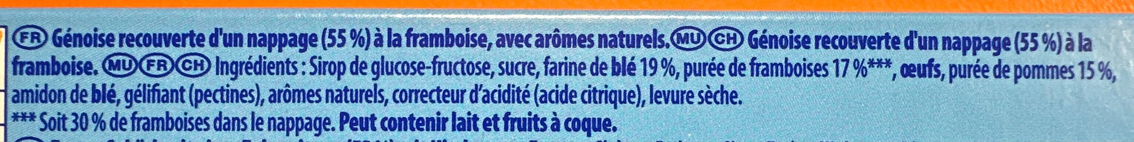 Lu Lulu La Barquette Framboise packshot