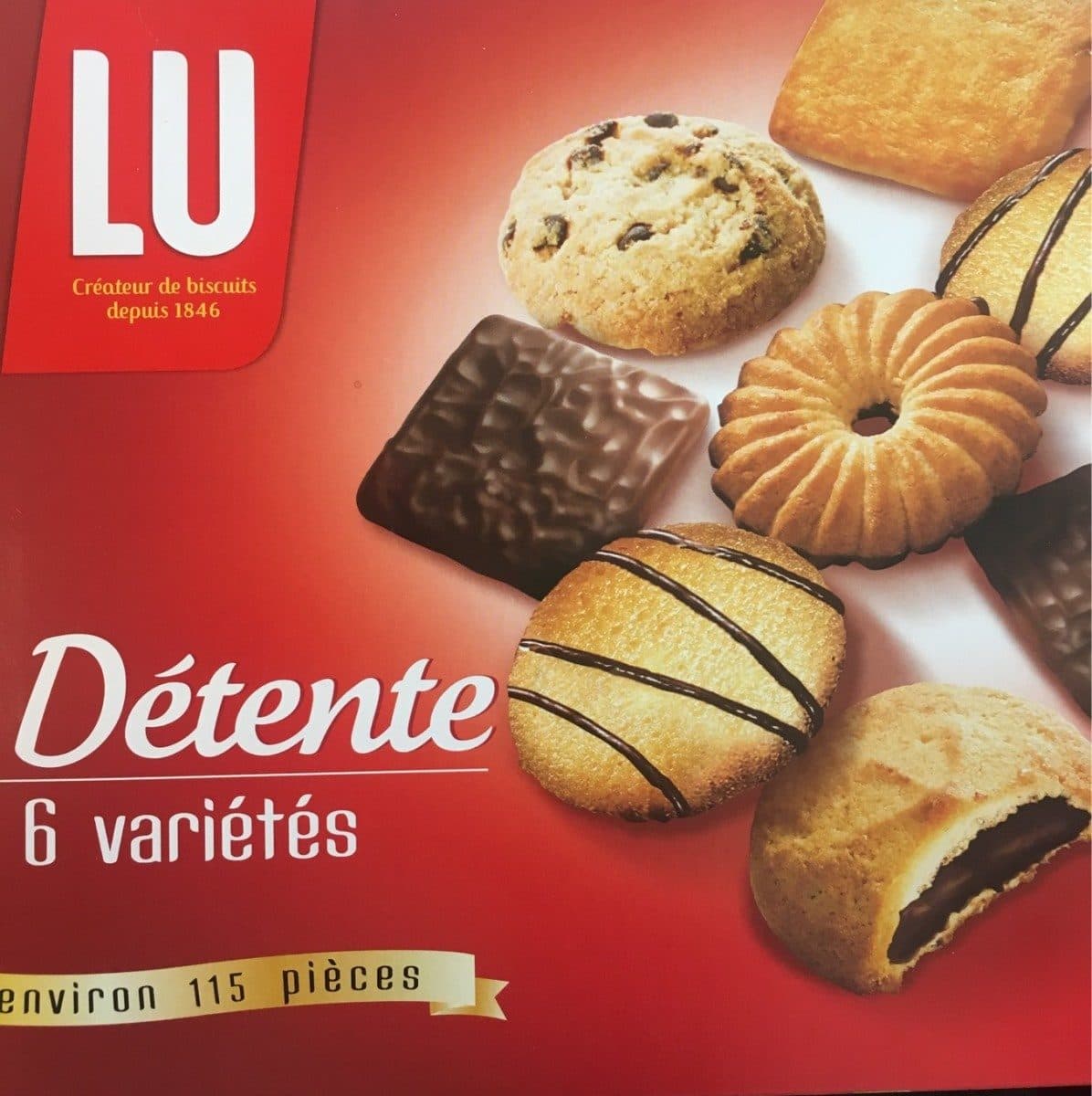 Lu Biscuits Détente packshot