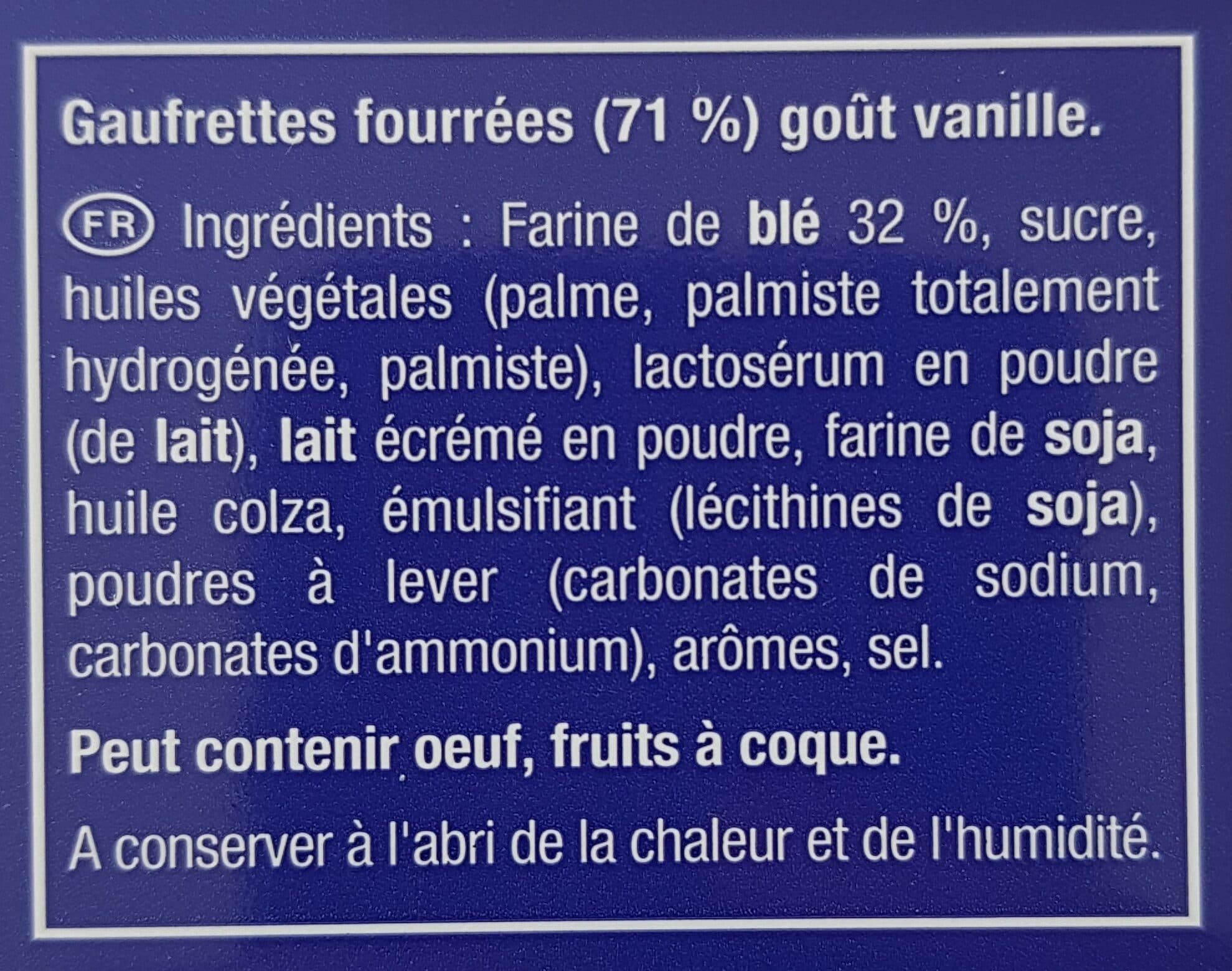 Brun BRUN - 14 Wafers Vanilla Flavor, 146g (5.2oz) packshot