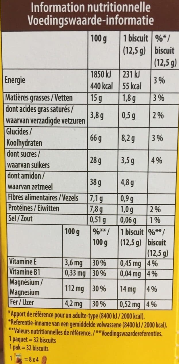 Belvita Belvita - Petit Déjeuner - Chocolat & 5 Céréales Complètes packshot