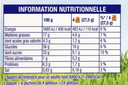 LU Ourson Chocolat Noisette packshot