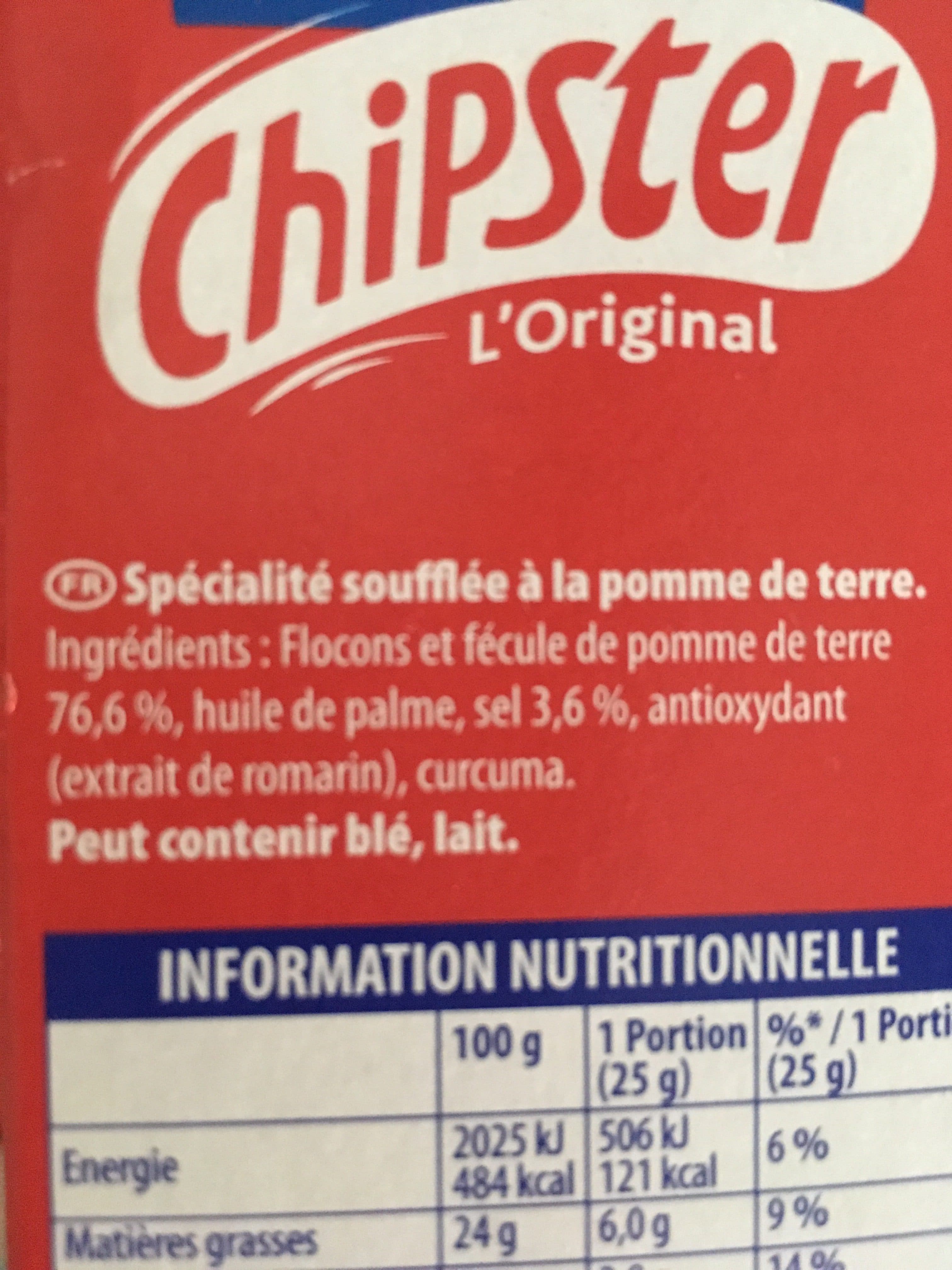 Belin Chipster pétale salé packshot