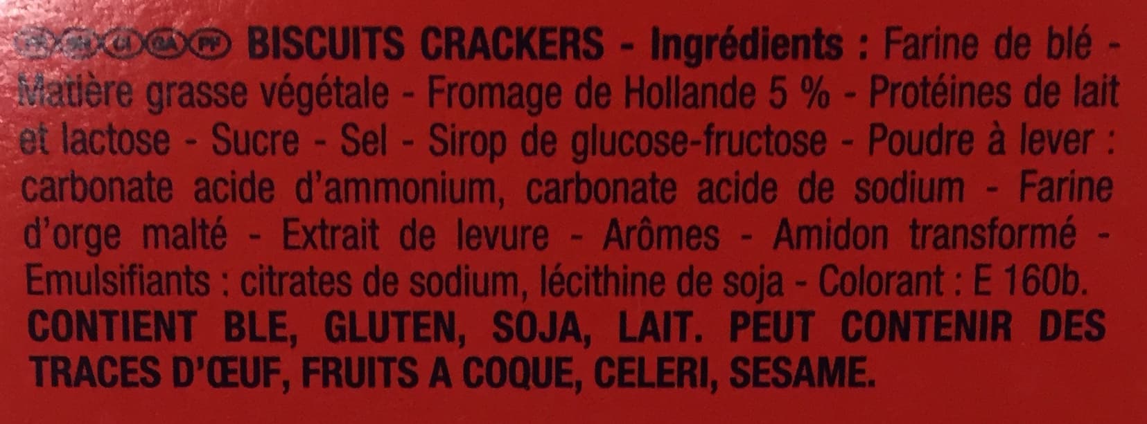 Belin Monaco au fromage de Hollande packshot