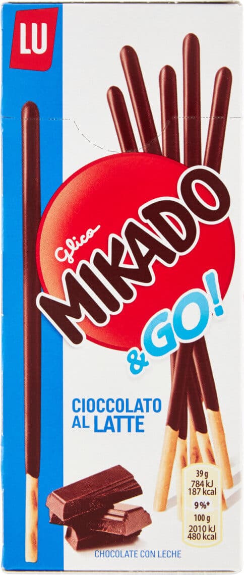 MIKADO & GO! Glico Mikado & Go - Chocolat au lait packshot