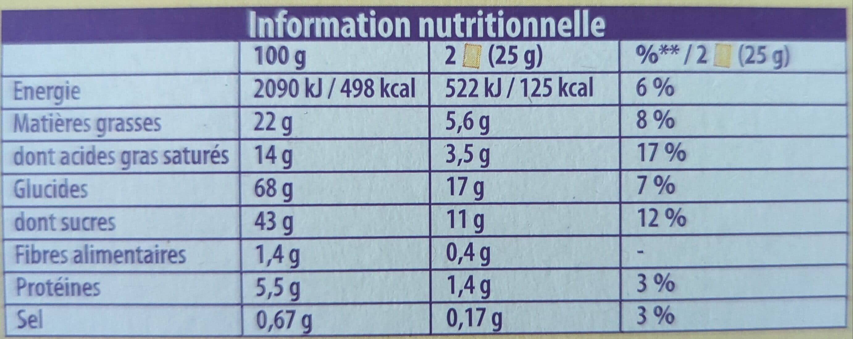 LU Véritable Petit écolier Le Blanc packshot