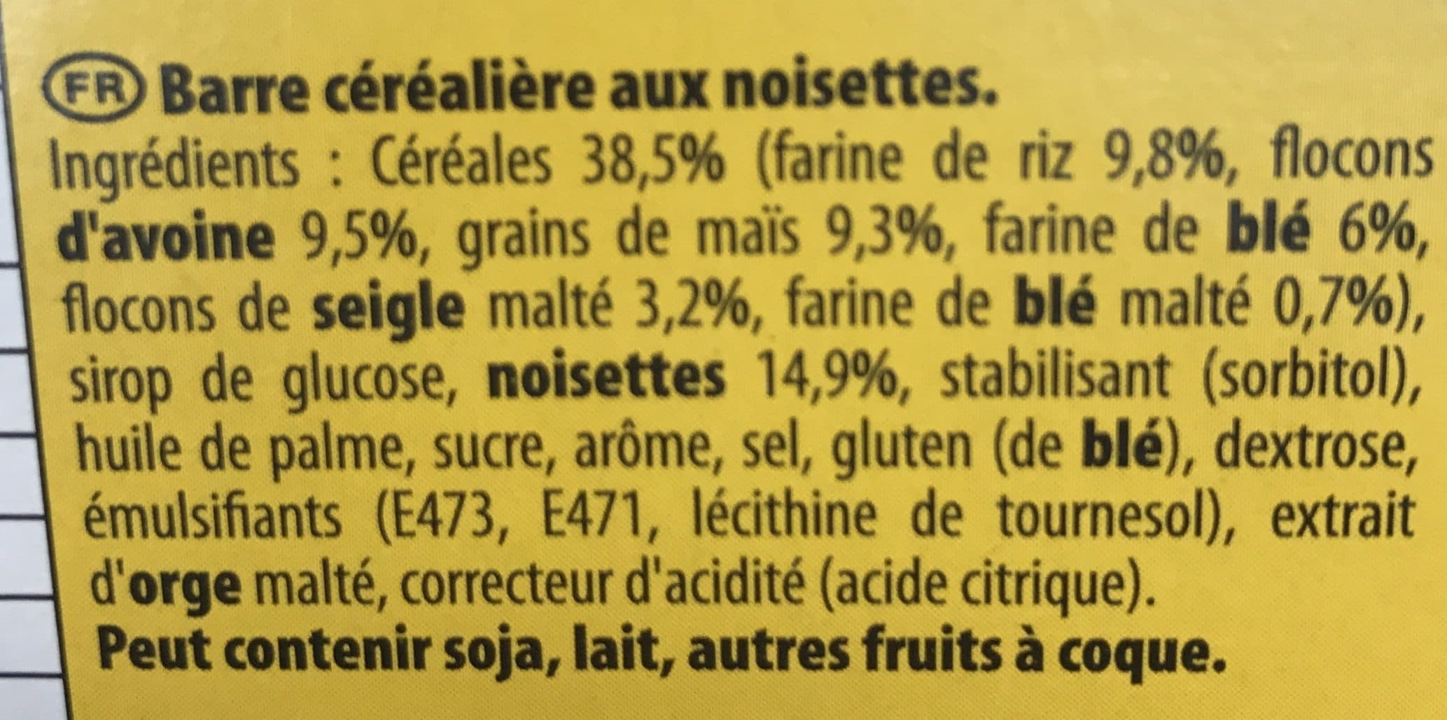 Grany Grany noisettes packshot