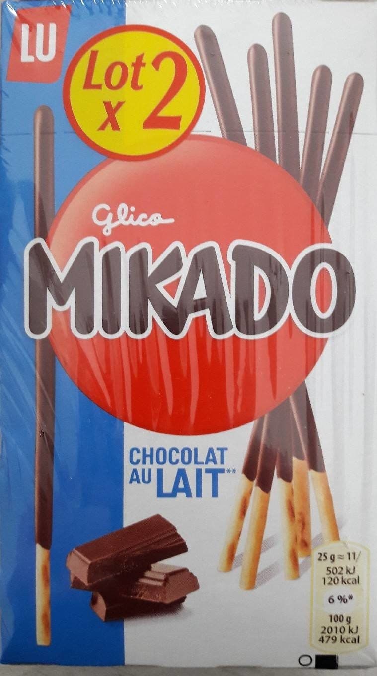 Lu Biscuit nappés de chocolat au lait packshot