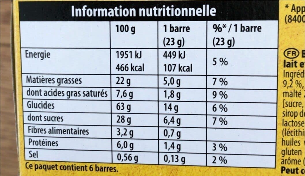LU Grany chocolat🍫 au lait🐄🥛 noisettes🥜 packshot