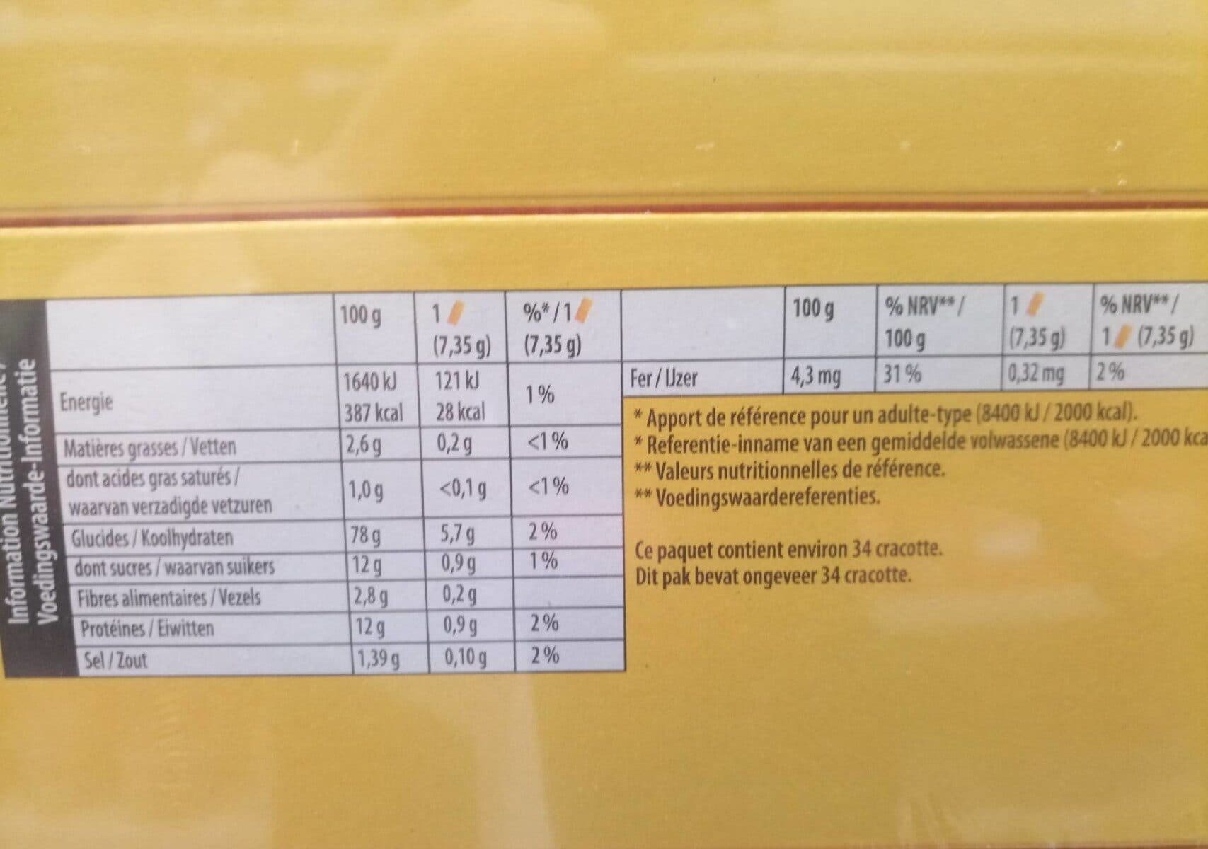 Lu Heudebert Cracotte Gourmande packshot
