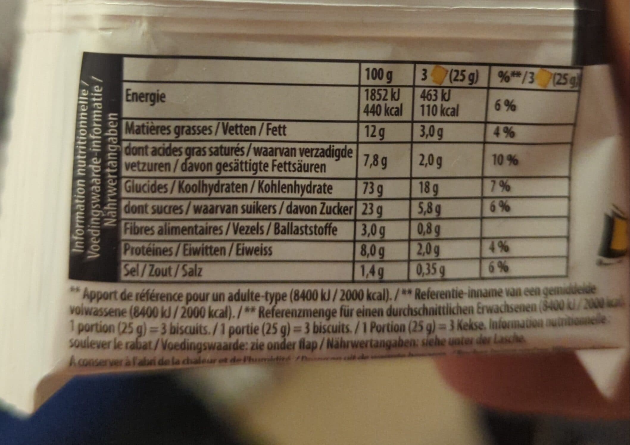 LUMondelez Véritable petit beurre🧈 packshot