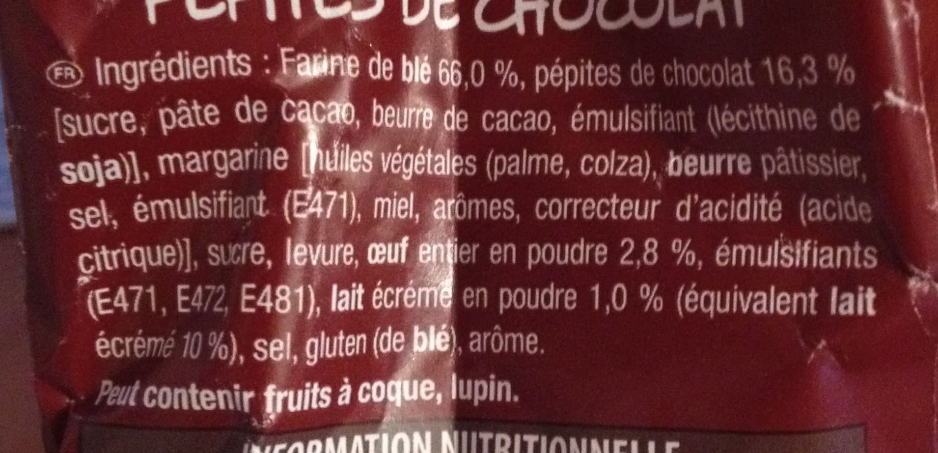 Heudebert Pain au lait grillé, chocolat packshot