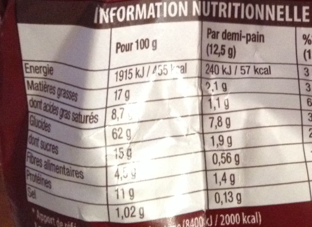 Heudebert Pain au lait grillé, chocolat packshot