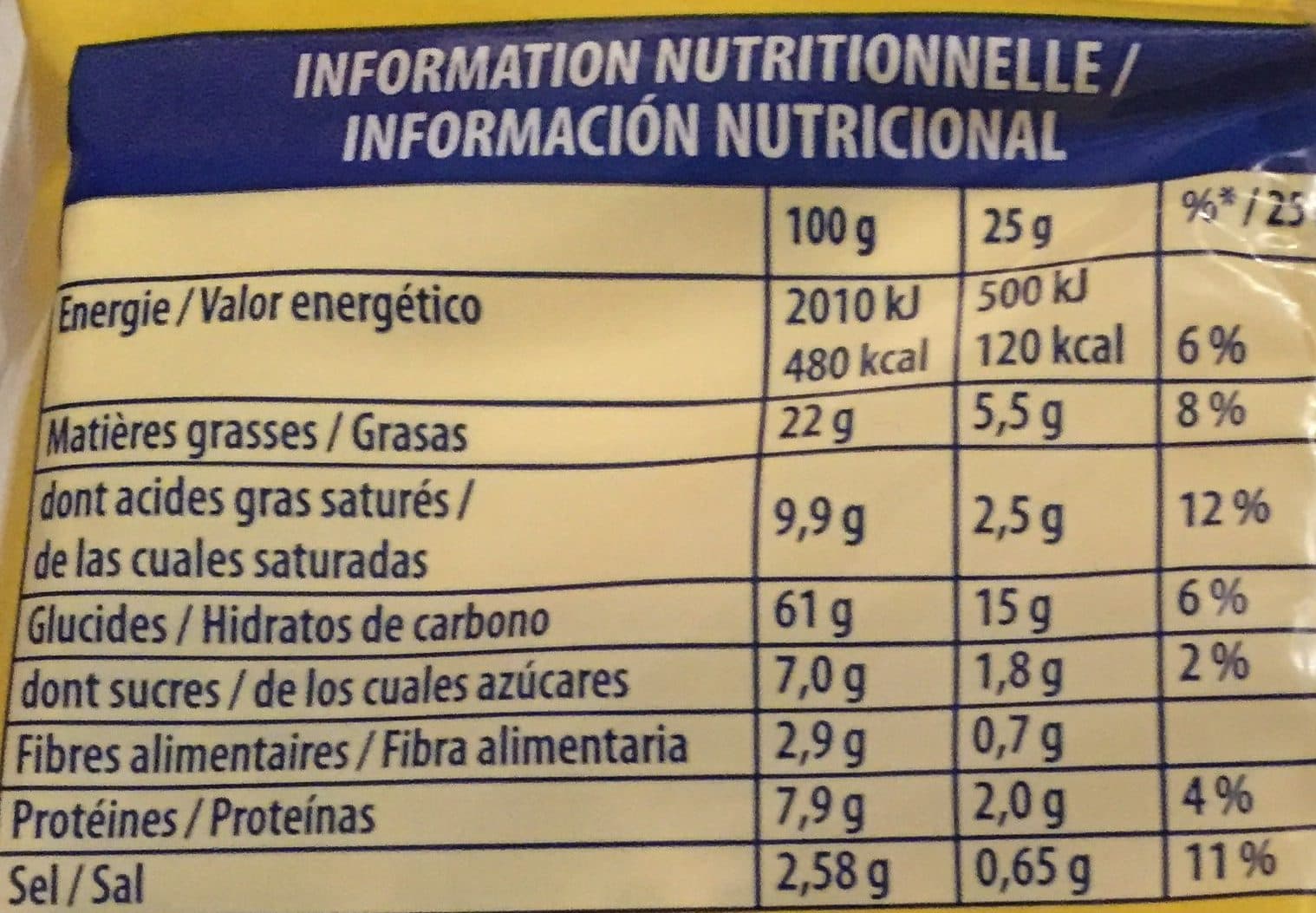 LU Tuc Bacon packshot