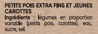 D'aucy Petits pois extra fins et carottes d'aucy 530g packshot
