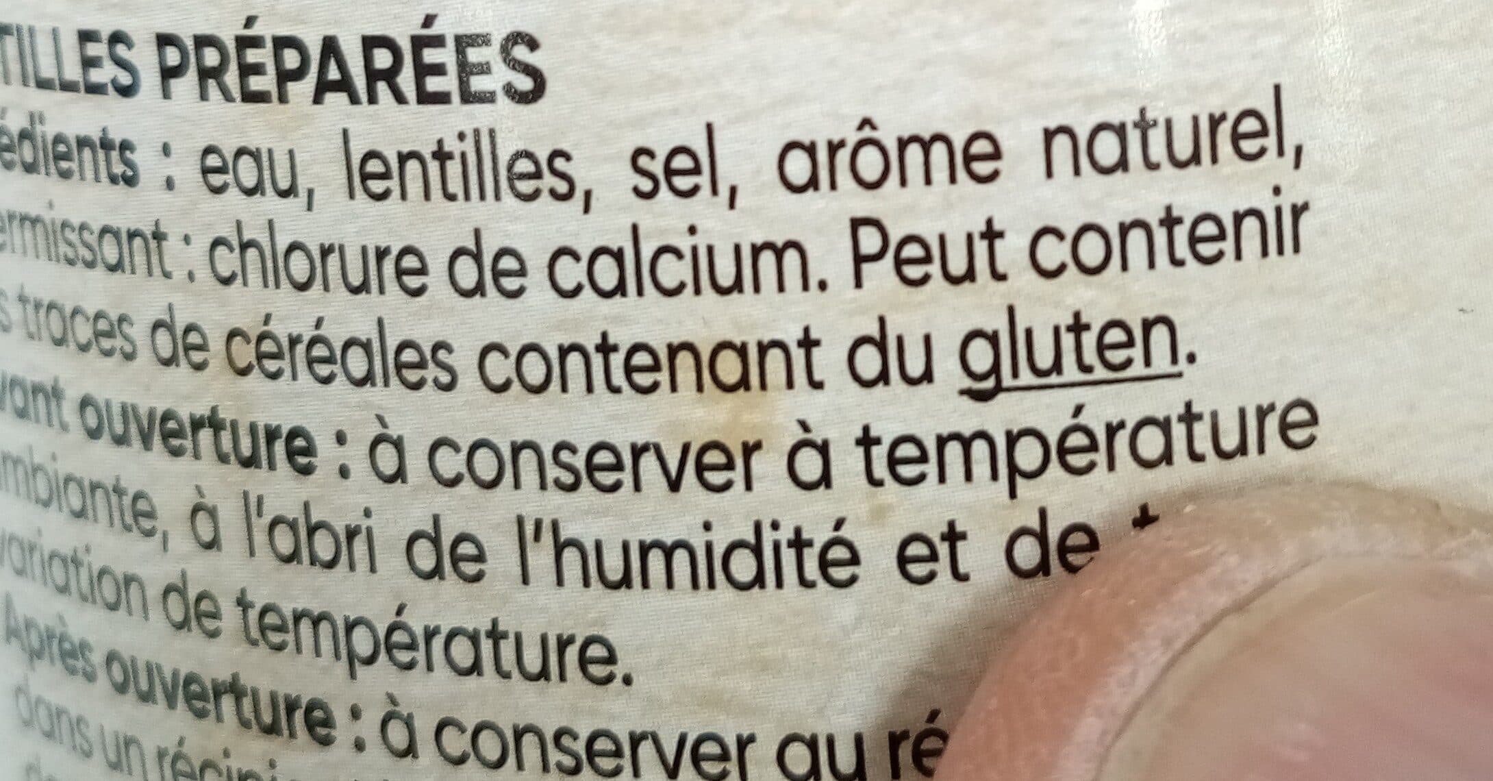 d'aucy Lentilles préparées Cultivés en France d'aucy 530g packshot