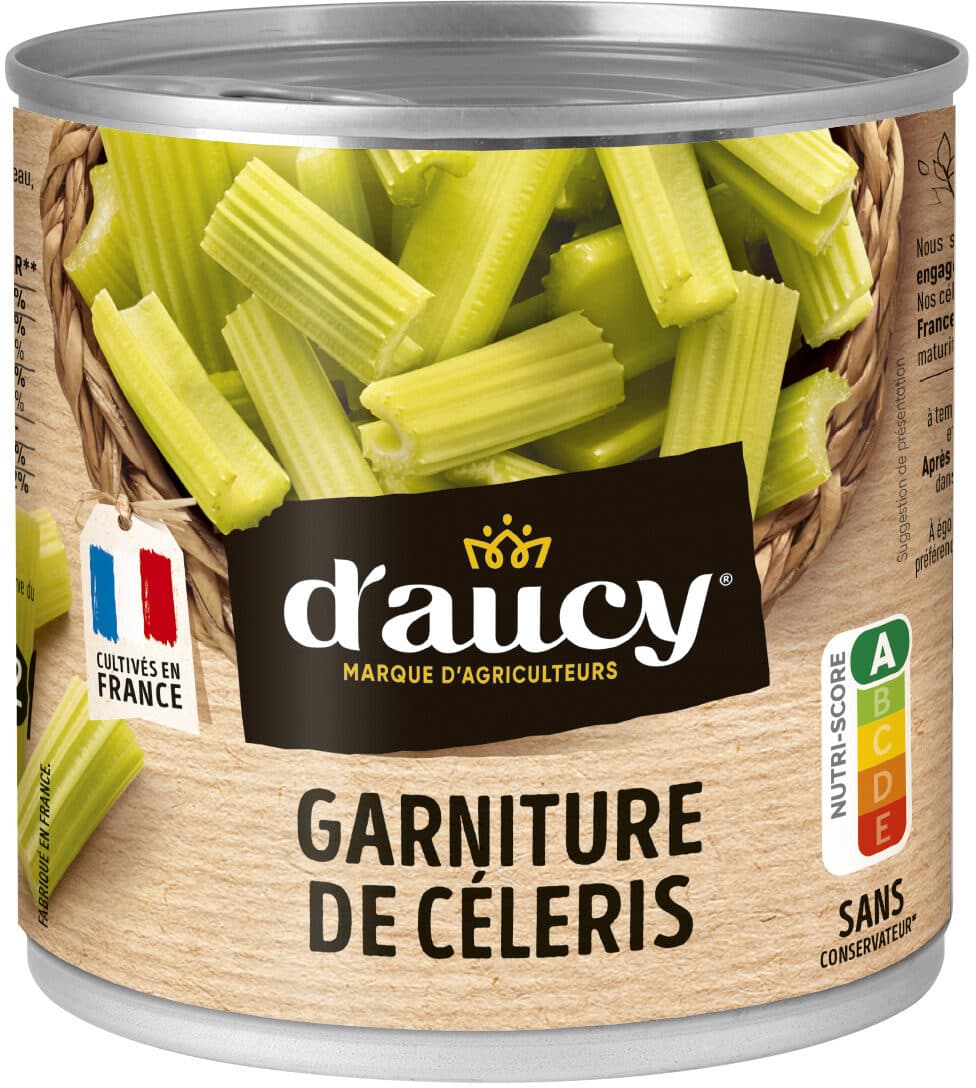 D'aucy Garniture de céleri-branche d'aucy 250g packshot