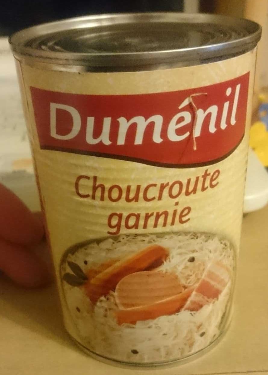Duménil Choucroute garnie packshot