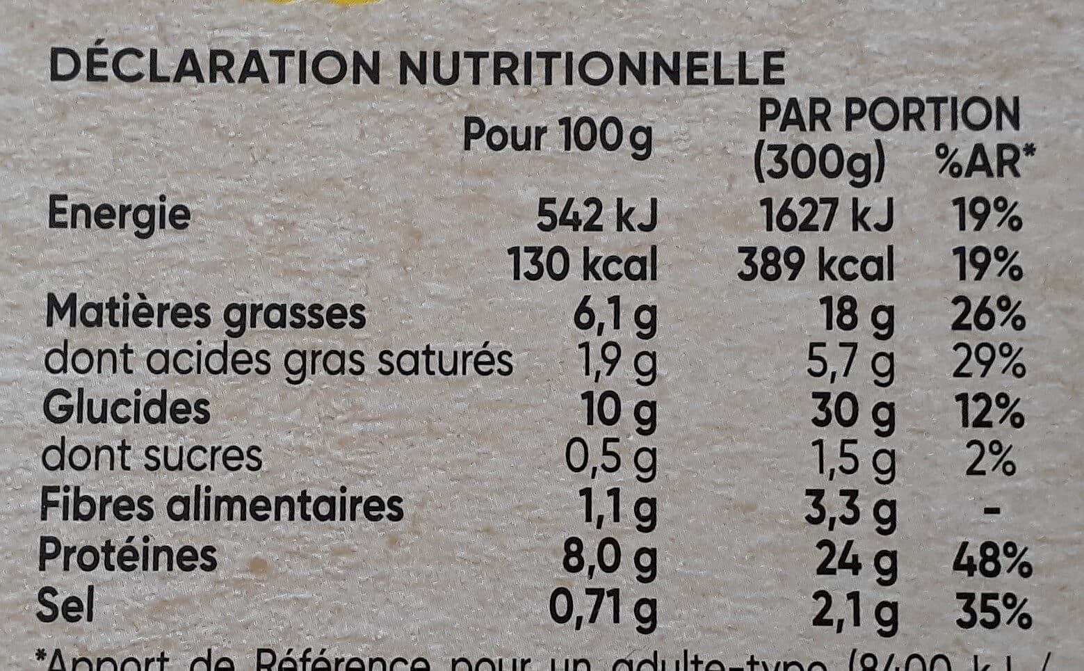 D'aucy Saumon et tagliatelles sauce à l'oseille Plat de la mer d'aucy 300g packshot