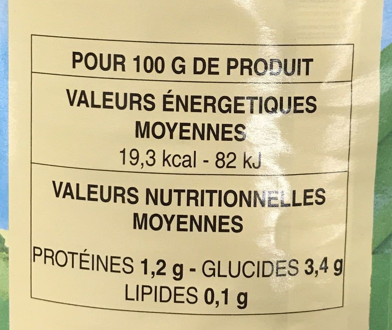 CGC Haricots verts plats coupés packshot