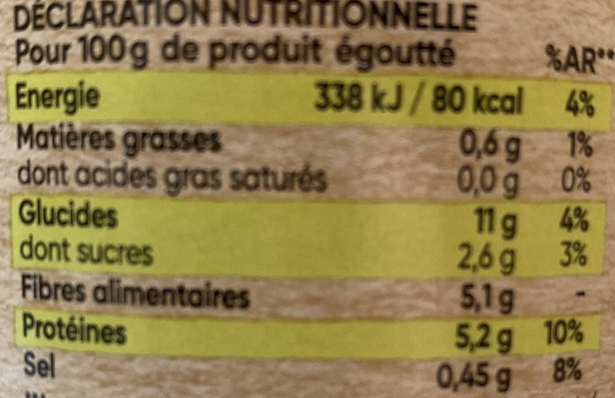 D'aucy Petits pois tendres et fondants d'aucy 560g packshot