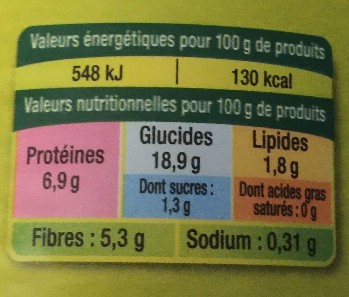 Daucy Pois Chiches packshot