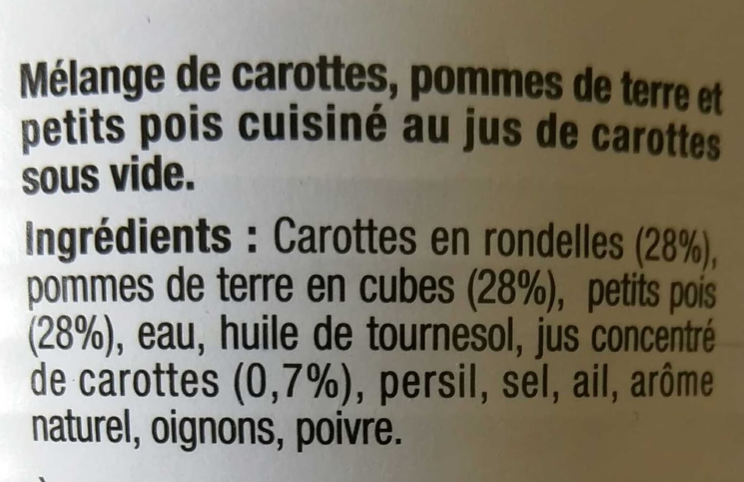 D'aucy Poêlée jardinière d'aucy 290g packshot