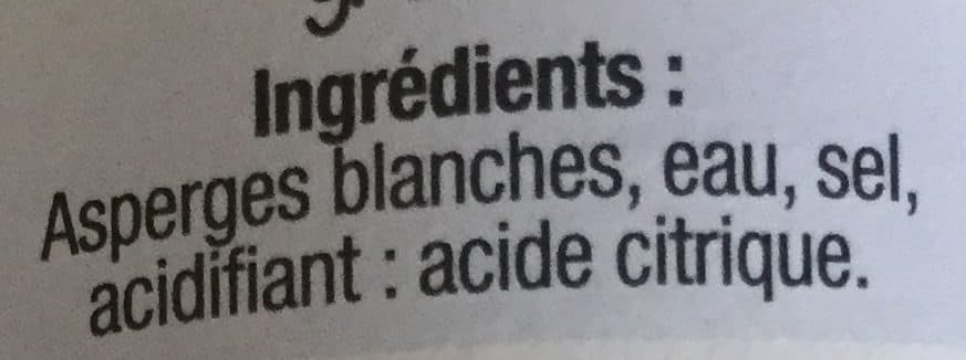 D'AUCY Asperges blanches cueillies main Sélection d'ailleurs d'aucy 205g packshot