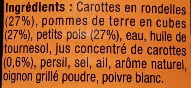 D'aucy Poêlée jardinière d'aucy 580g packshot