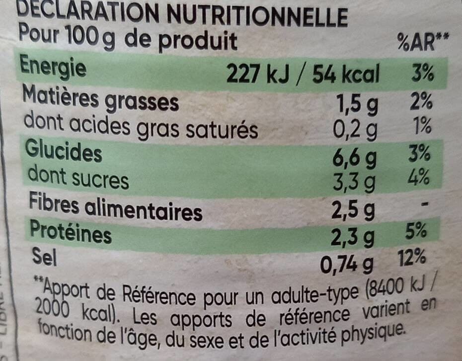 D'aucy Poêlée jardinière d'aucy 580g packshot