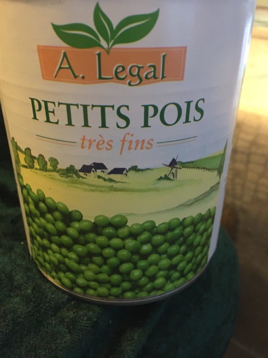Open Food Facts Petit pois packshot