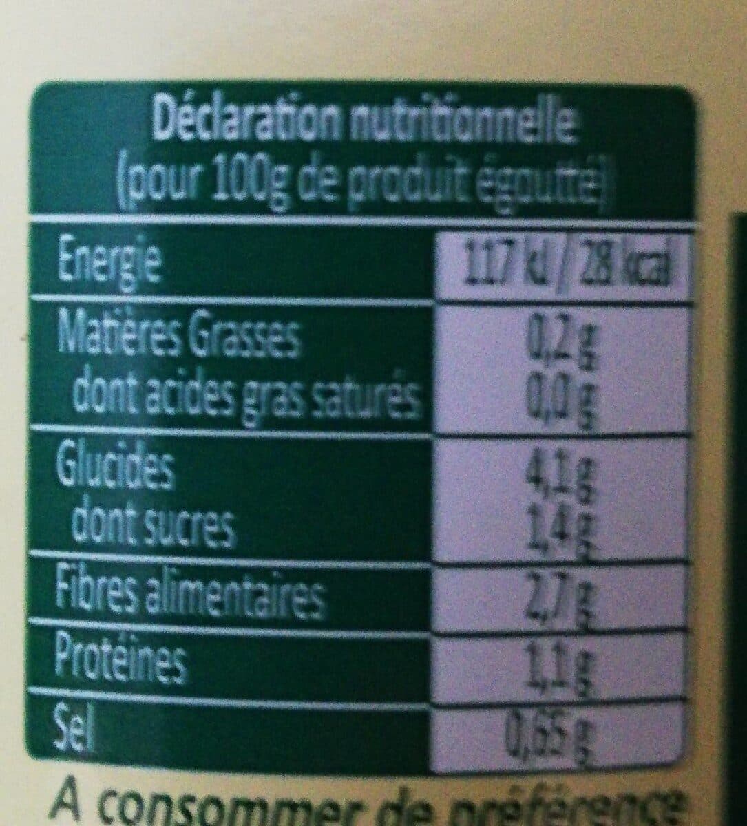 Open Food Facts salsifis packshot