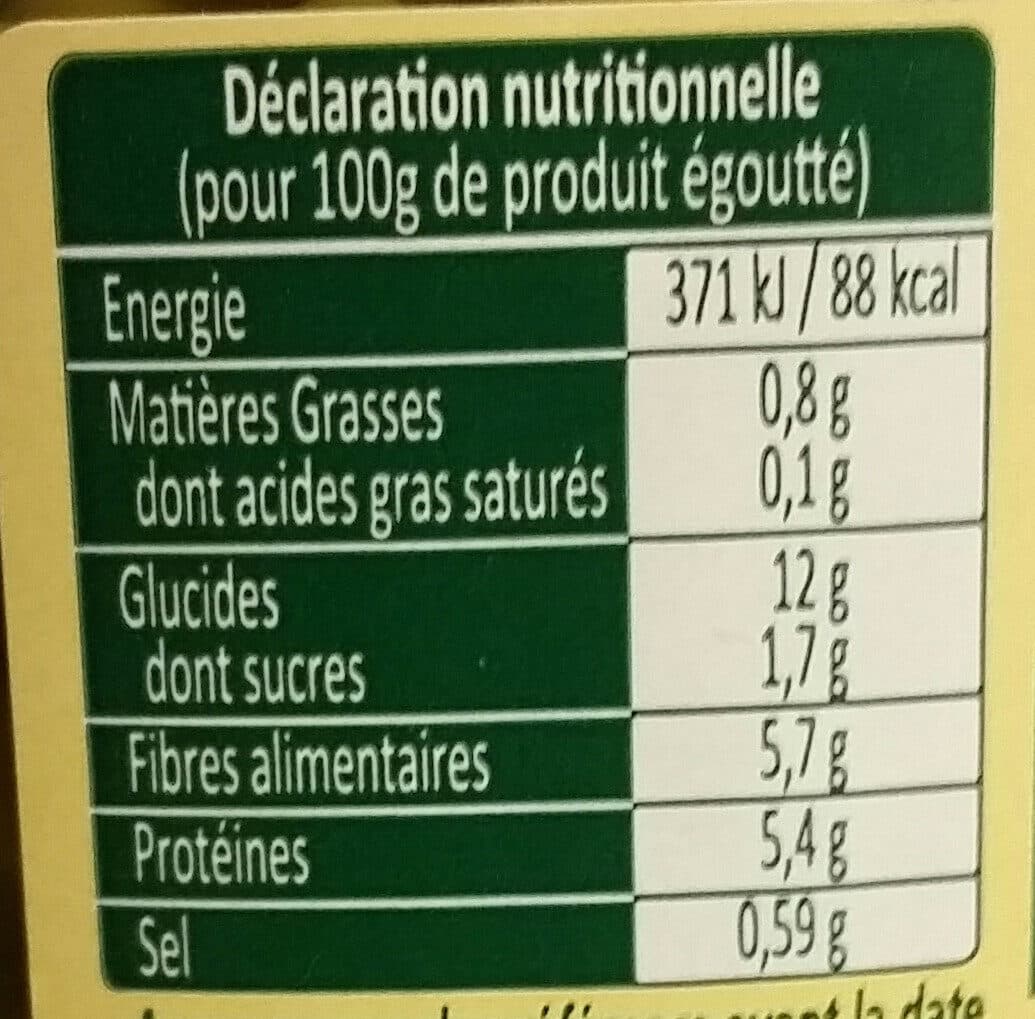 U Traiteur Petits Pois extra fins packshot
