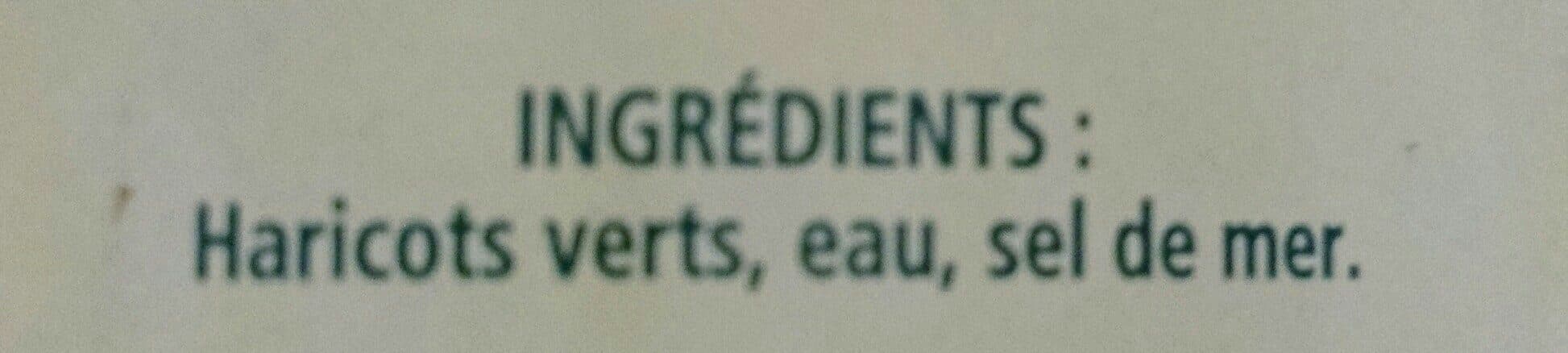 Open Food Facts Haricots verts extra-fins coupés packshot